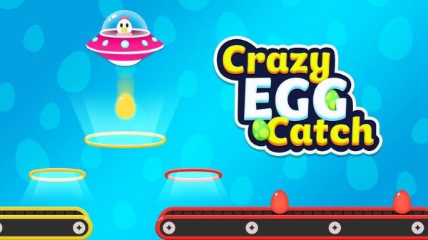 Crazy Egg Catch Endless Puzzle Game Online Arcade Game