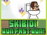 Skibidi Run Fast Run Online Arcade Game