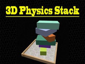 3D Physics Stacks Online Puzzle Game