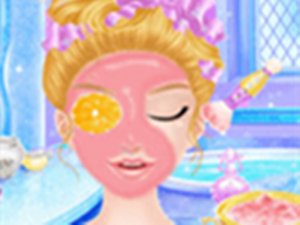 Princess Salon Frozen Party Online Adventure Game