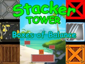 Stacker Tower - Boxes of Balance Puzzle Game