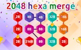 2048 Hex Chain Merge Online Puzzle Game