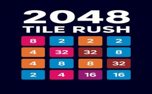 2048 Tile Rush: Fun Free Number Merging Puzzle Game Online