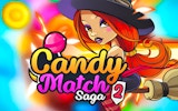Candy Match Saga 2: Sweet Puzzle Adventure Online Game