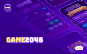 2048 Classic Number Puzzle Game Online