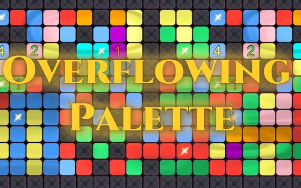 Overflowing Palette Puzzle Game Online - Color Flood Puzzle Game