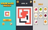 Color Maze Puzzle - Swipe Ball Challenge Online Game