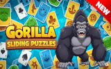 Gorilla Sliding Puzzles: Classic Tile Puzzle Game Online