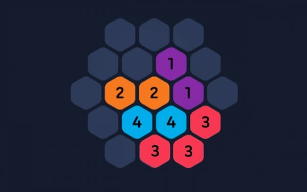 Make 7: Honeycomb Sum Puzzle Online Puzzle Game