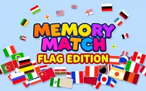 Memory Match Flag Edition - Free Online Puzzle Game