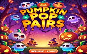 Pumpkin Pop Pairs: Memory Matching Puzzle Game Online