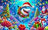 Santa Shark: Ocean Predator Online Game