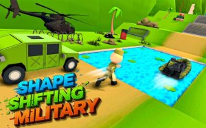 Shape Shifting Military: Army Vehicle Racing Game