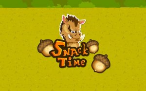 Snack Time: Acorn Sokoban Puzzle Online Game